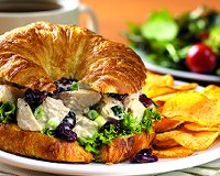 Cherry Chicken Salad Sandwich