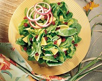 Spinach Salad with Cherries